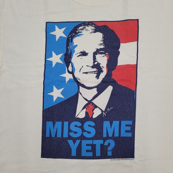 George-Bush Shirt Womens Large 21x25 Republican - Picture 8 of 14